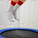 Trampoline as metaphor for bounce rate