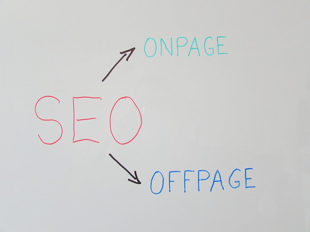 The Value of SEO is from both On page and Off page SEO 